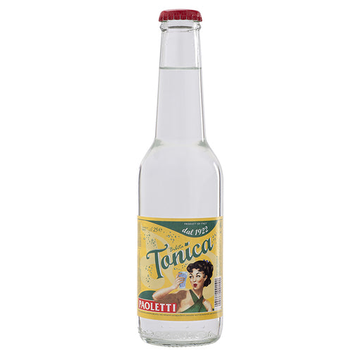 Paoletti Tonic Water, Soft Drink, Made in Italy, 8.4 fl oz | 260 mL