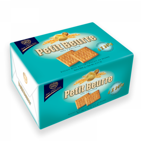 Kras Petit Beurre, Butter Biscuits, 960g