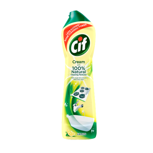Cif Cream Original Multi-Purpose Cleaner, Lemon Scent, 7500 ML