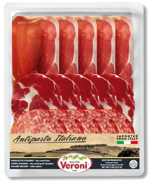 Veroni Pre-Sliced Antipasto Italian Salumi, 4oz