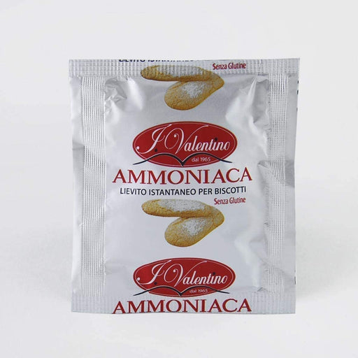 F. Valentino Ammonia For Sweets, Ammoniaca Per Dolci e Biscotti, 2 pk, 40g