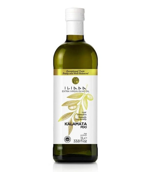 Iliada Extra Virgin Olive Oil Kalamata P.D.O., 34 oz | 1 Liter