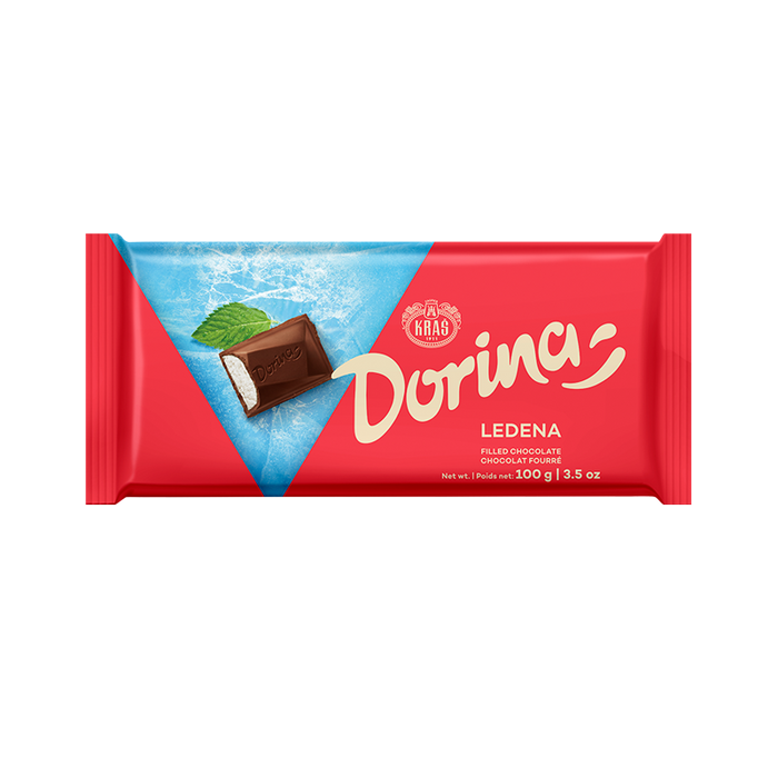 Kras Dorina Ice Filling Chocolate, 3.5 oz | 100g