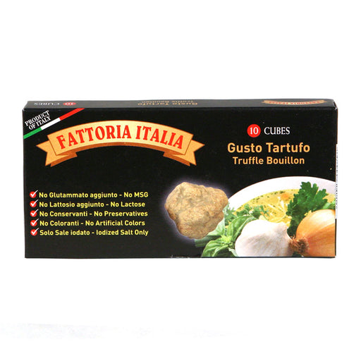 Fattoria Italia Bouillon Cubes: Truffle, 10 cubes, 3.8 oz | 110g