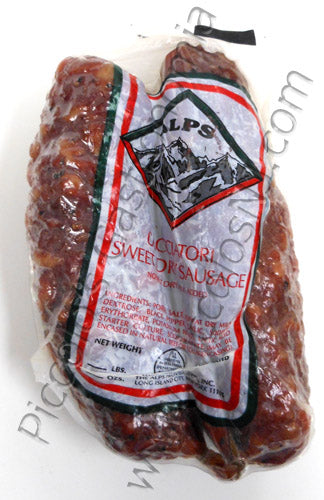 Alps Cacciatori Sweet Dry Sausage Approx. .60 lb