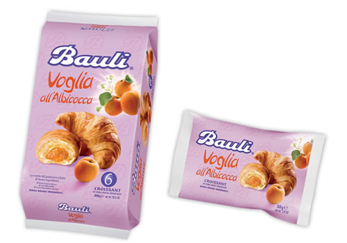 Bauli Croissant Apricot (Voglia All'Albicocca) 10.5 oz