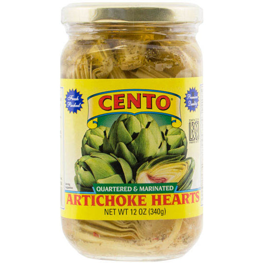 Cento Quartered & Marinated Artichoke Hearts, 12 oz