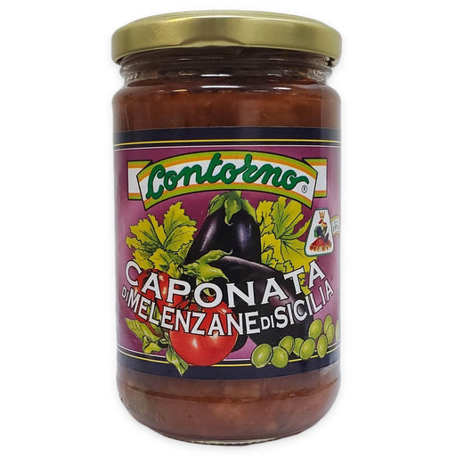 Contorno Sicilian Caponata Eggplant Appetizer, 10.5 oz