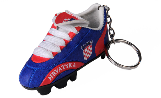 Croatia Blue Shoe keychain