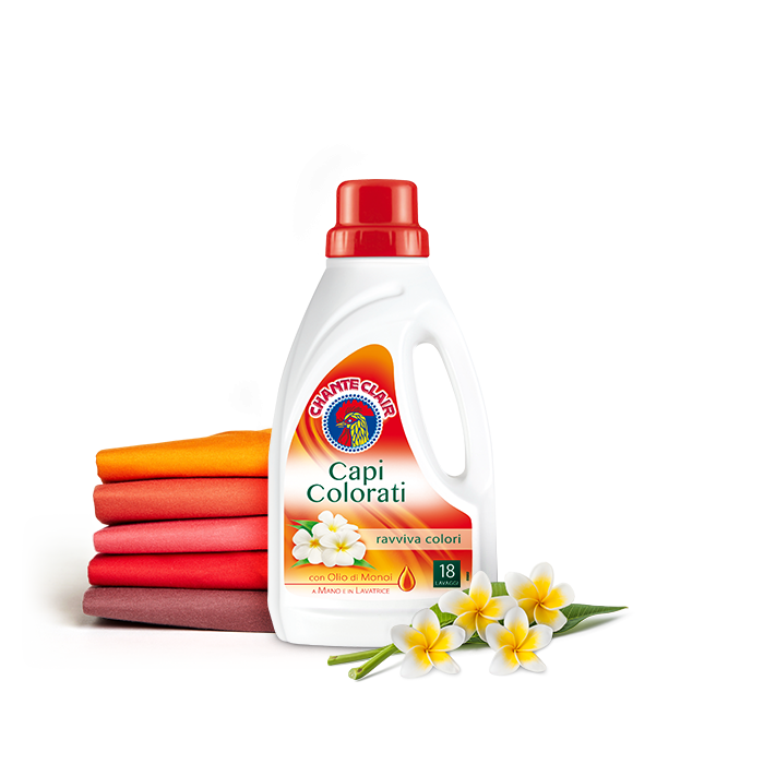 Chante Clair, Machine Wash Color Detergent, Capi Colorati, 18 Washes, 30 oz | 900 ml