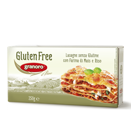 Granoro Gluten Free Lasagne, Corn & Rice, #470, 8.8 oz | 250g