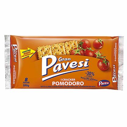 Pavesi Crackers with Dried Tomatoes, 9.88 oz | 280g