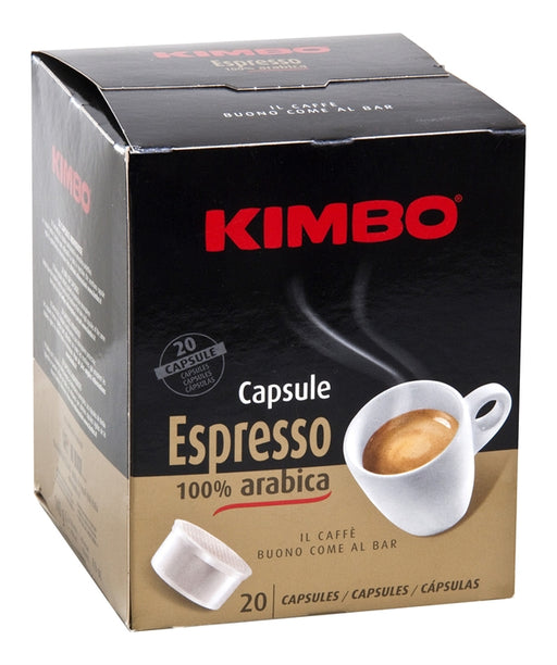 Kimbo Espresso 100% Arabica, 20 Capsules
