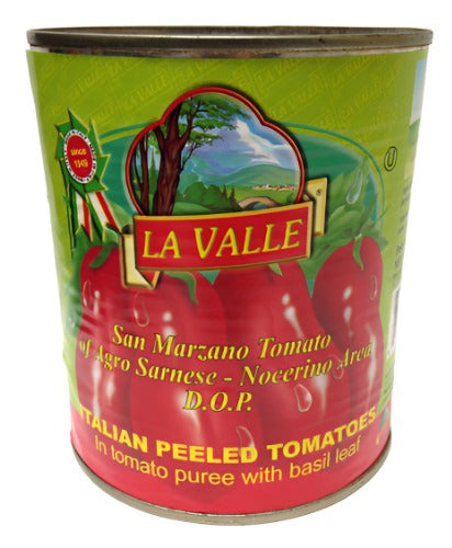 La Valle San Marzano Tomato D.O.P Italian Peeled Tomatoes, 28oz