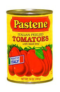 Pastene Italian Peeled Tomatoes 14 oz. Can