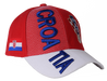 Croatia KIDS RED 3D Embroidery Hat