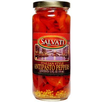 Salvati Italian Style Antipasto Pepper, 12 FL. OZ | 355 ml