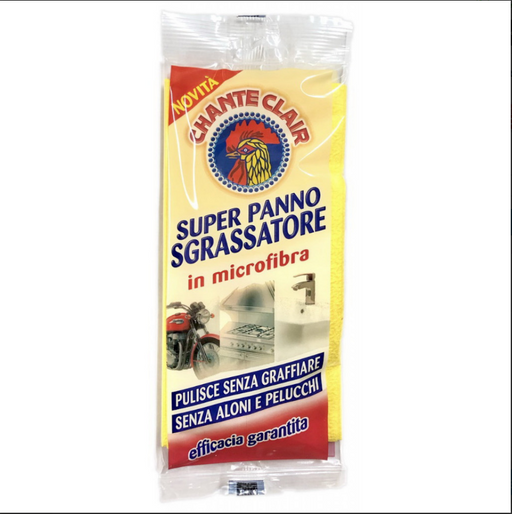 Chanteclair Super Panno Sgrassatore, Microfiber towel, 1 pc
