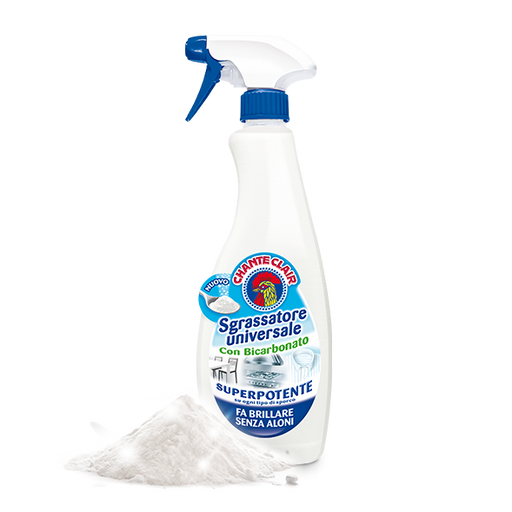 Chante Clair Sgrassatore, Degreaser with Bicarbonate , 625 ml