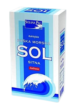 Solana Pag Fine Sea Salt, 35 oz | 1 kg
