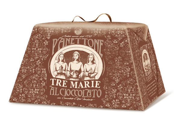 Tre Marie Panettone Chocolate Extra Dark Chocolate, 850g