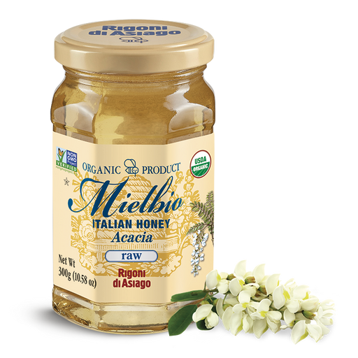 Rigoni di Asiago Mielbio Italian Honey Acacia (raw), 10.58 oz