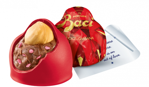 Baci Dolce Gabbana Limited Edition Red Amore & Passione Box, 12 Pieces, 5.29 oz | 150g