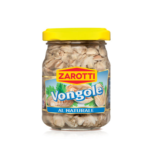 Zarotti Vongole, Baby Clams in Brine, 4.59 oz | 130g