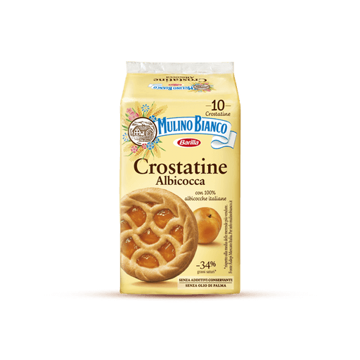 Mulino Bianco Crostatina Apricot Albicocca, 400g (10 pcs)