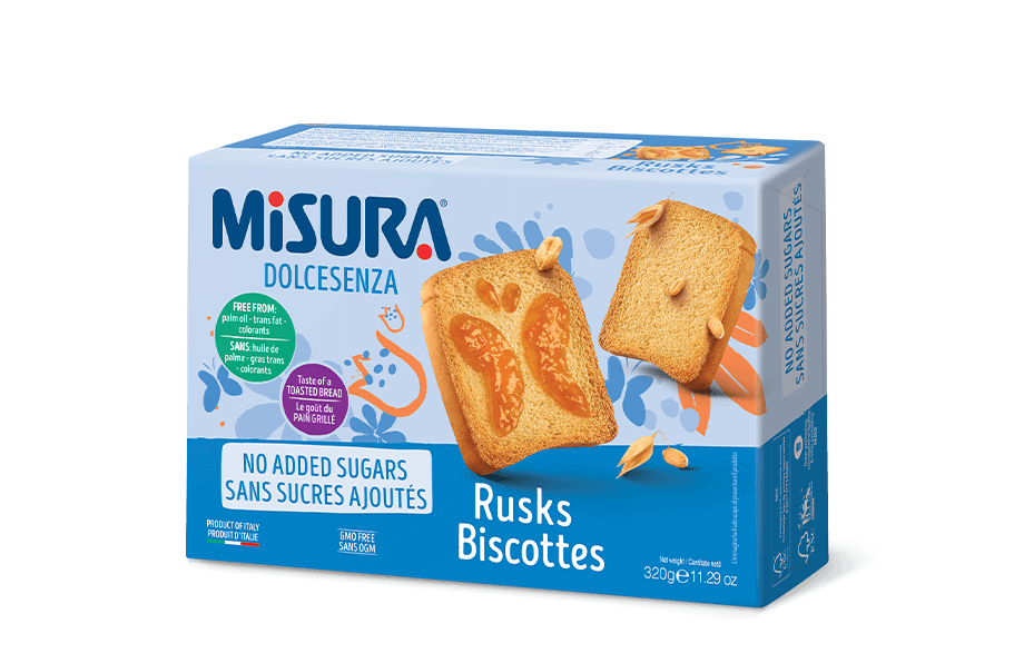Misura Rusks Toast, No Sugar Added, 11.29 oz | 320g