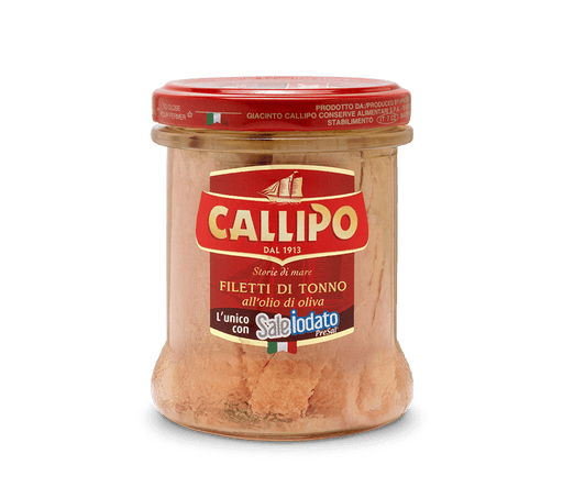 Callipo Solid White Tuna in Olive Oil 7 oz.