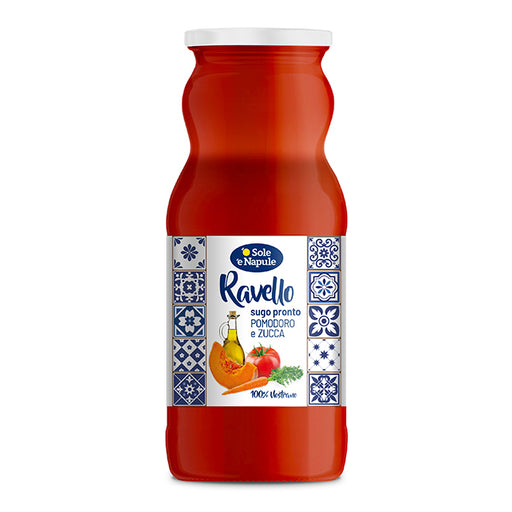 O Sole E Napule Ravello Tomato and Pumpkin Sauce, 350g