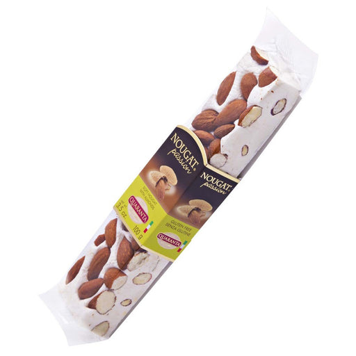 Quaranta Soft Nougat With Almonds, Torrone Stick, 3.5 oz | 100g