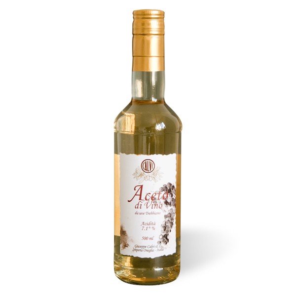 Calvi White Wine Vinegar, 16.9 oz | 500 ml