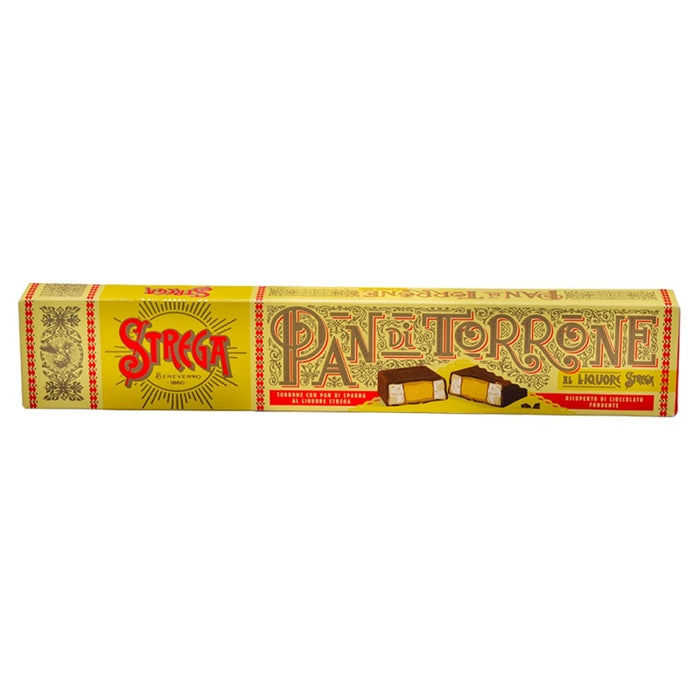 Strega Torrone Al Pan Di Spagna e Liquore, Nougat with Sponge Cake, 5.29 oz | 150g
