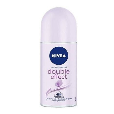 Nivea Women Double Effect, Anti-Transpirant Roll On, 1.6 oz | 50 ml