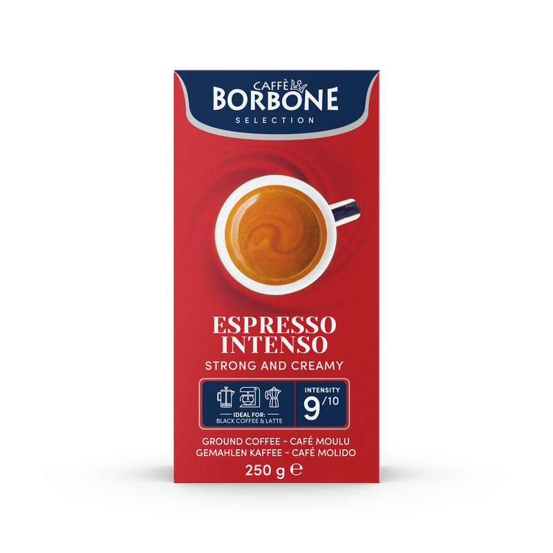 Borbone Espresso Intenso, 9/10 Intensity Ground Coffee, 8.8 oz |  250g