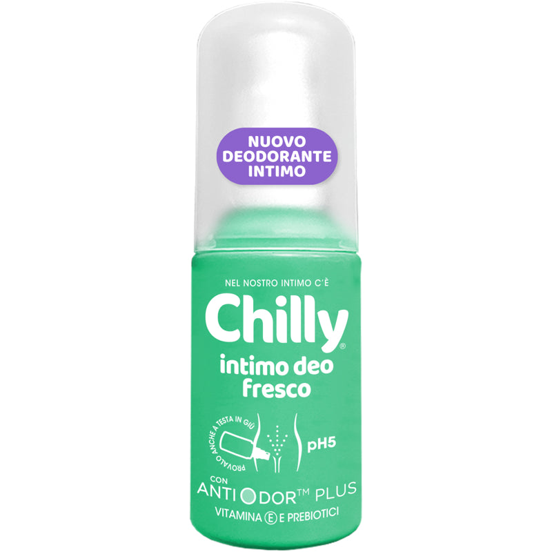 Chilly Deo Intimo Fresco Intimate Deodorant Spray – 1.69 fl oz (50ml)