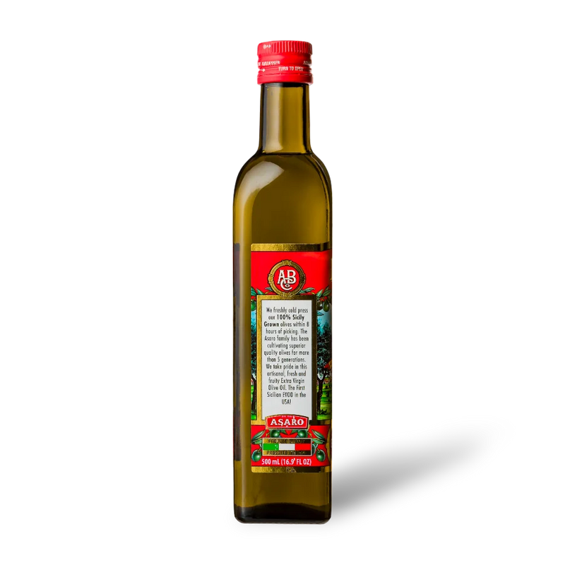 Partanna Extra Virgin Olive Oil, 100% Sicilian Olives, 33.8 oz | 1 Liter