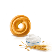 Balocco Ciambelle Biscuits, Cream & Egg Cookies, 12.3 oz | 350g