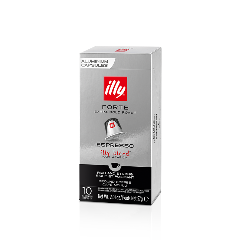 Illy Forte Roast Nespresso Capsule, 10 pk, 2.01 oz | 57g