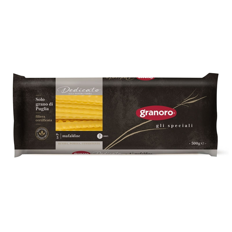 Granoro pasta package on a white background