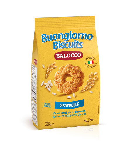 Balocco Risofrolle (Mondine) Biscuits, Cookies, 12.3 oz | 350g