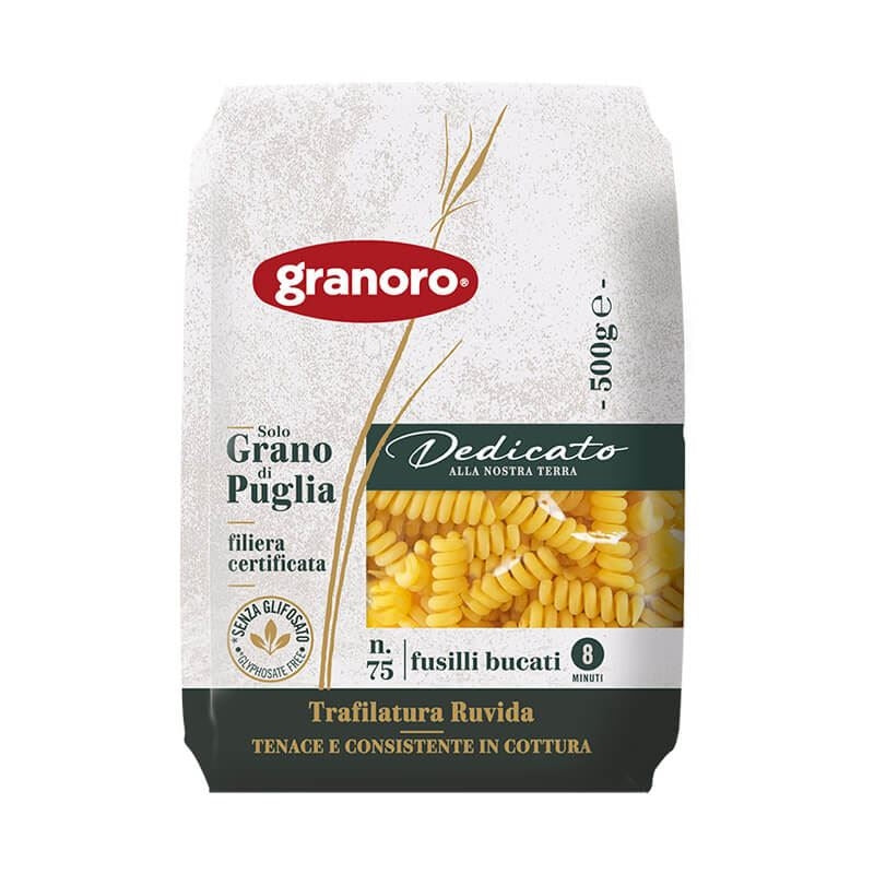 Granoro Fusilli Bucati Dedicato #75, 1.1 lb | 500g
