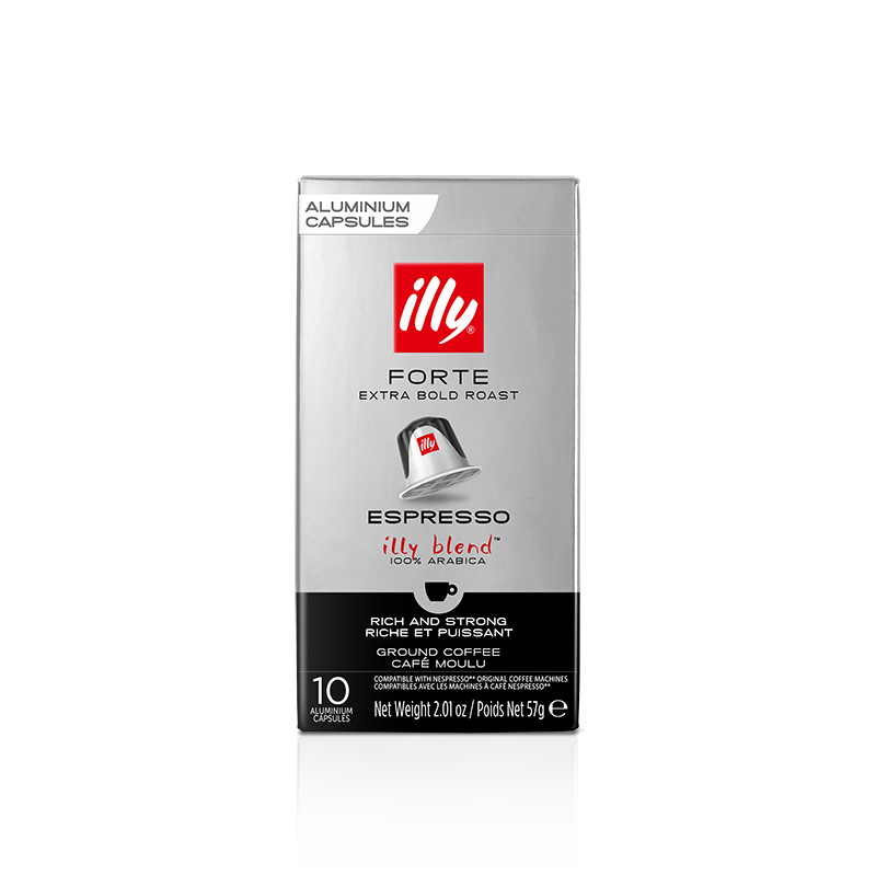 Illy Forte Roast Nespresso Capsule, 10 pk, 2.01 oz | 57g