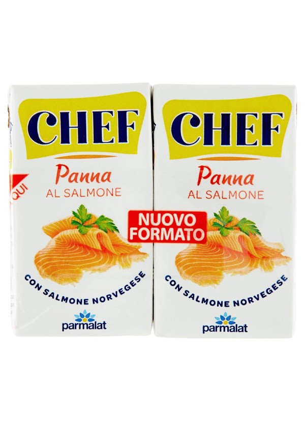 Chef Panna al Salmone – Cream with Salmon, 2x125ml