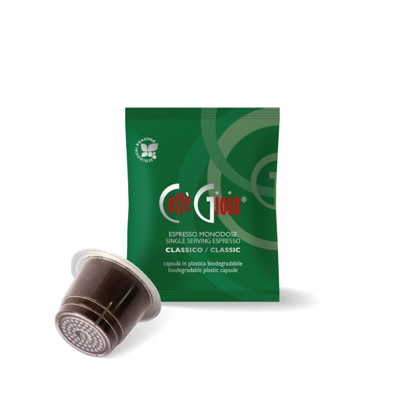 Caffè Gioia Miscela Classica Nespresso Original Compatible Espresso Capsules, 30 Count – Italian Arabica & Robusta Coffee