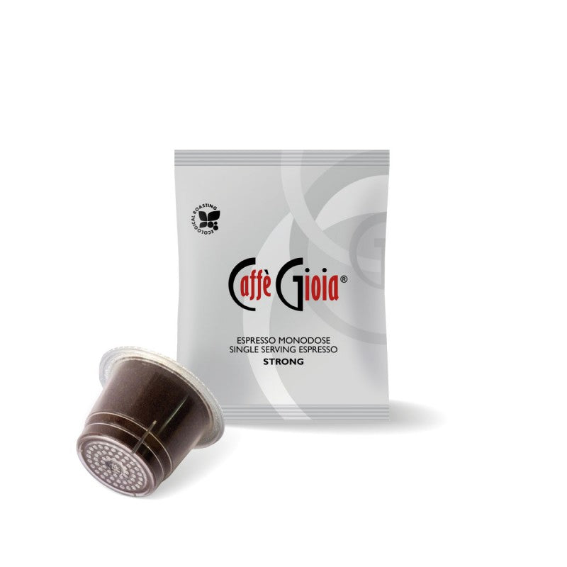 Caffè Gioia Miscela Strong Nespresso Original Compatible Espresso Capsules, 30 Count – Italian Strong Espresso Coffee