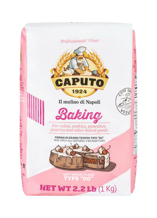 Caputo Pasticceria Pastry 00 Flour, For Desserts & Shortbreads, 2.2 lb |1 kg