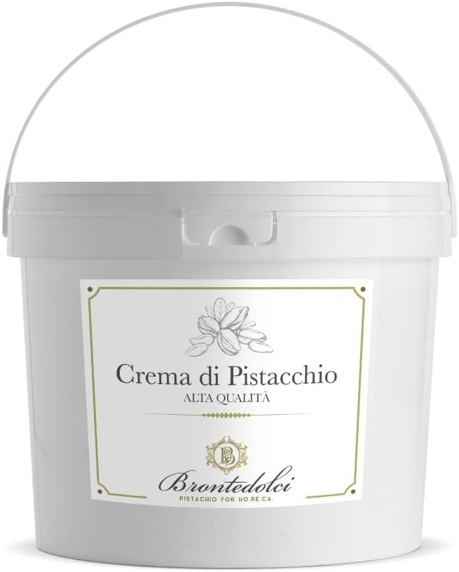 Brontedolci Cream di Pistacchio, 40% Pistachio Cream Elite, 3kg Tub